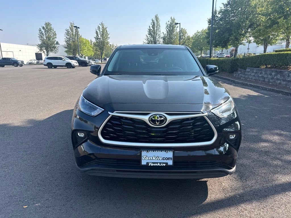 Used 2024 Midnight Black Metallic Toyota LE image 2