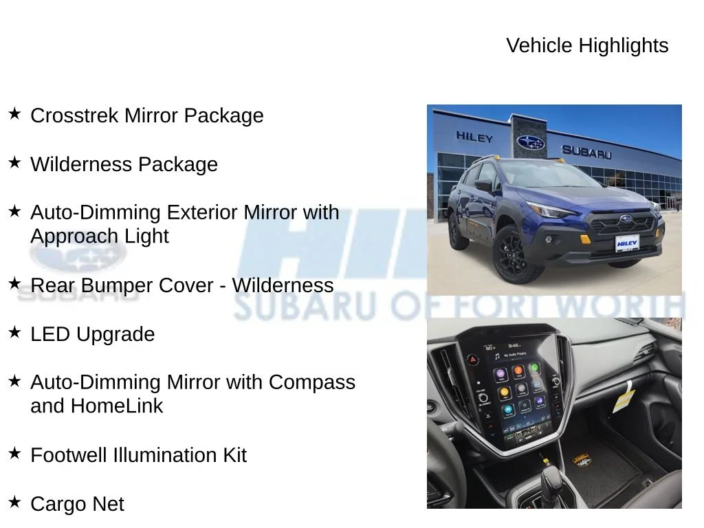New 2026 SAPPHIRE BLUE PEARL Subaru Wilderness image 5