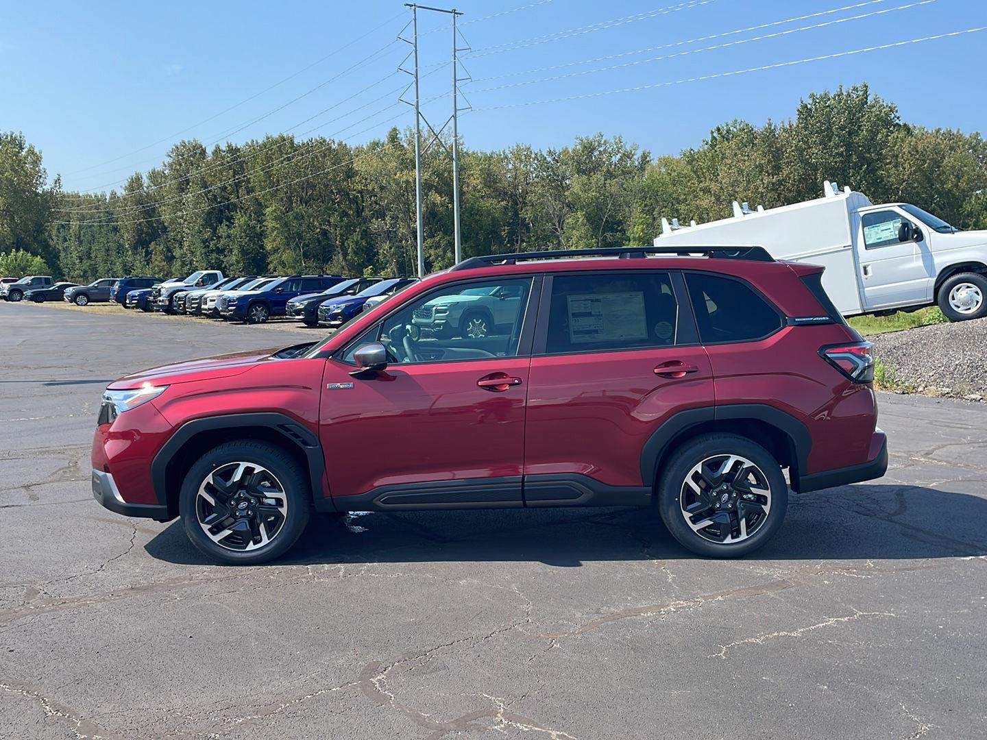 New 2026 CRIMSON RED PEARL Subaru Limited Hybrid image 2