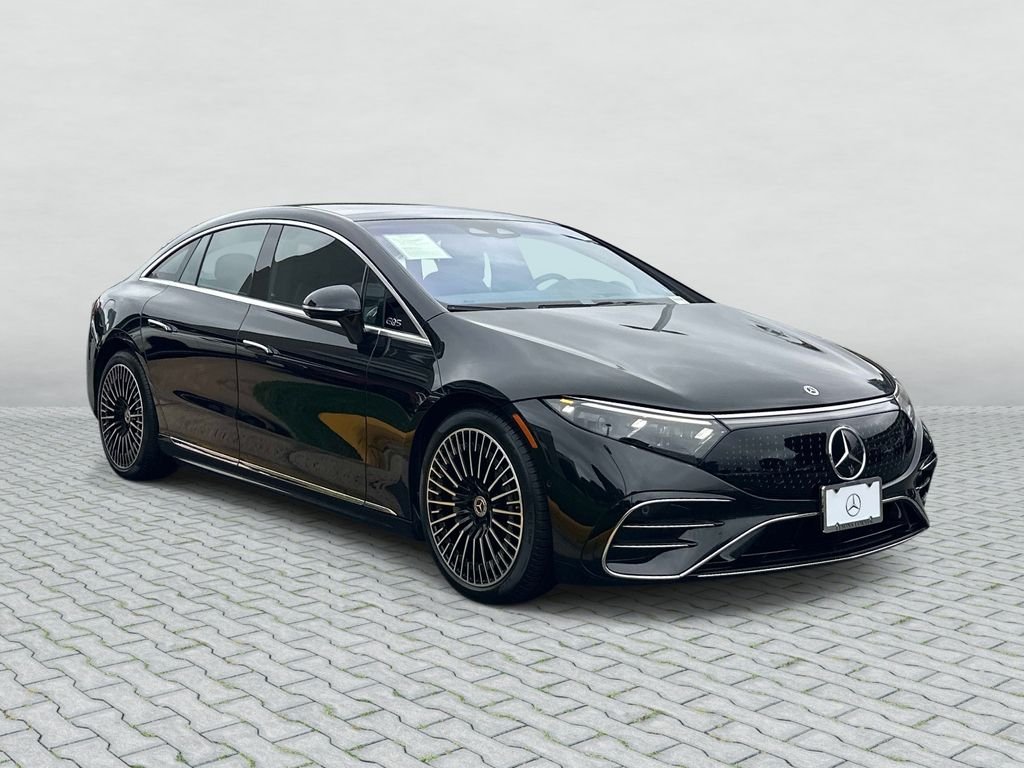 Certified Used 2023 Obsidian Black Metallic Mercedes-Benz 580 image 3