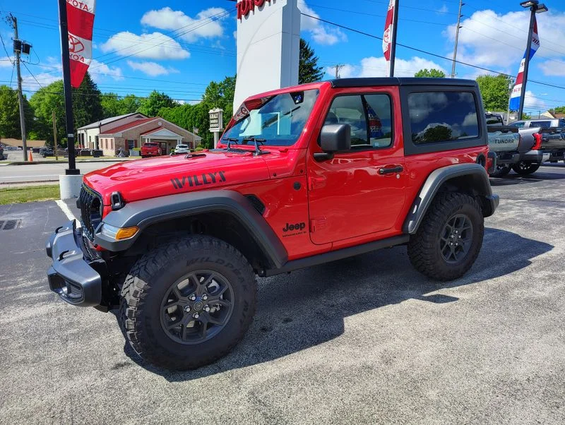 Used 2025 Red Jeep Willys image 8