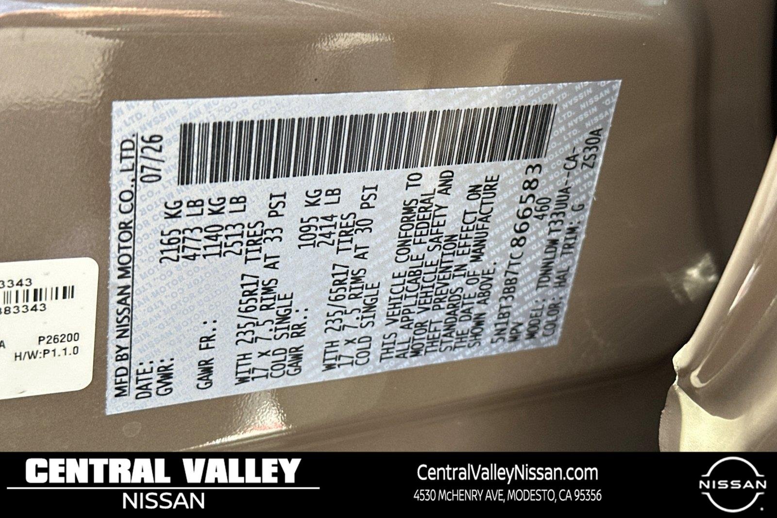 New 2026 Baja Storm Metallic Nissan Rock Creek image 27