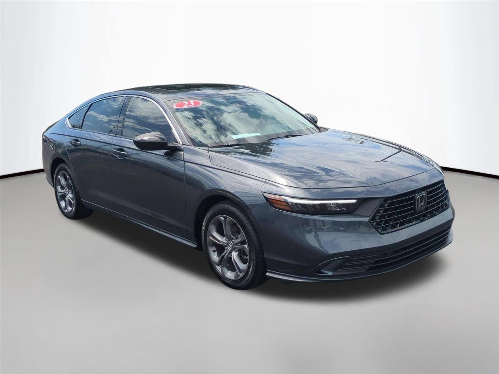 Used 2023 Meteorite Gray Metallic Honda EX image 7