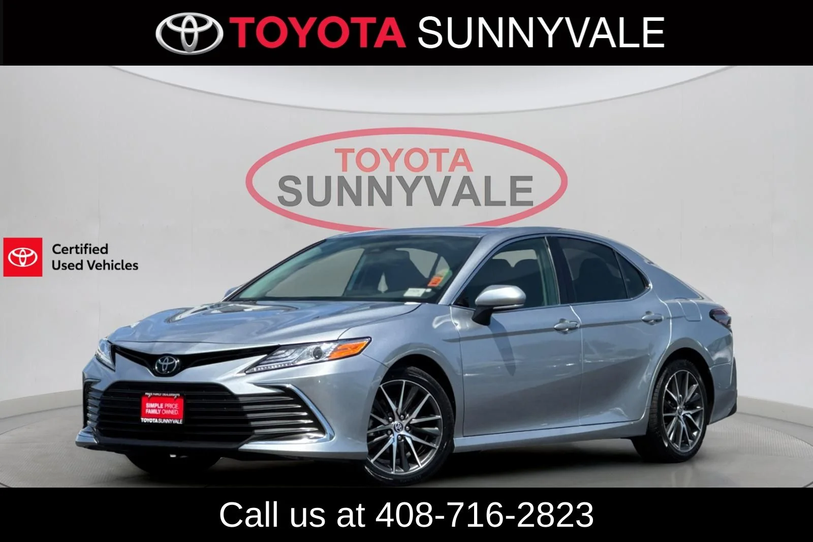 Certified Used 2024 Silver Toyota XLE image 1