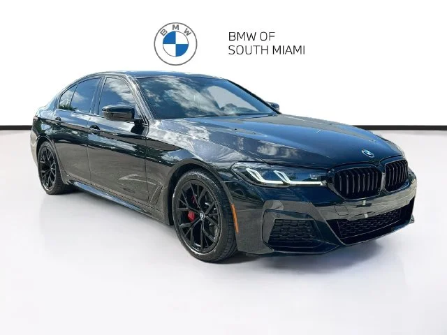 Used 2023 Black BMW 530i image 1