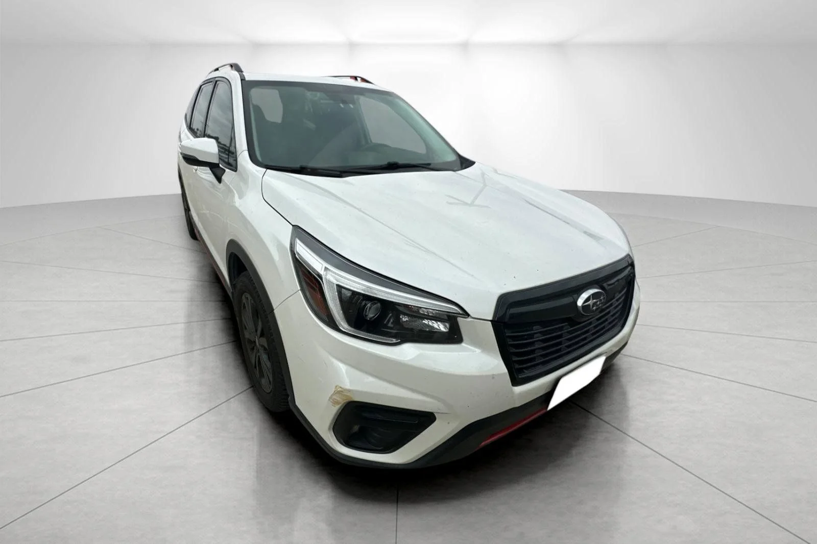 Used 2021 Crystal White Pearl Subaru Sport image 2