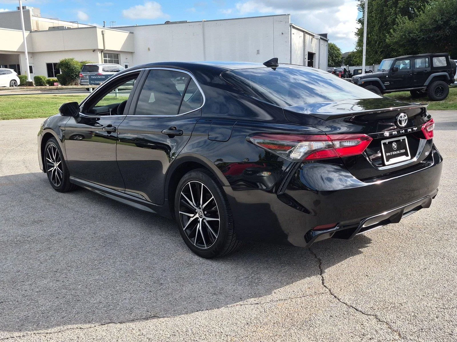 Used 2024 Midnight Black Metallic Toyota SE image 3