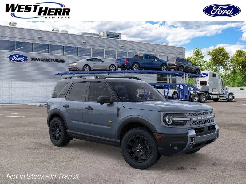 New 2026 Azure Gray Metallic Tri-Coat Ford Badlands® image 1