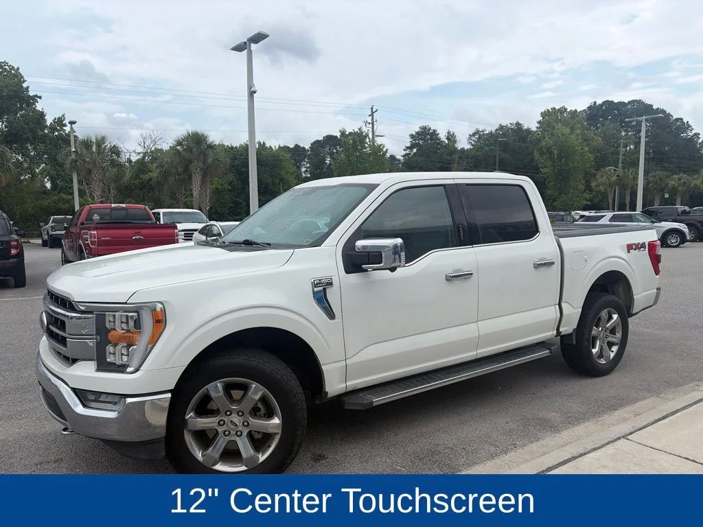 Used 2021 Star White Ford Lariat image 4