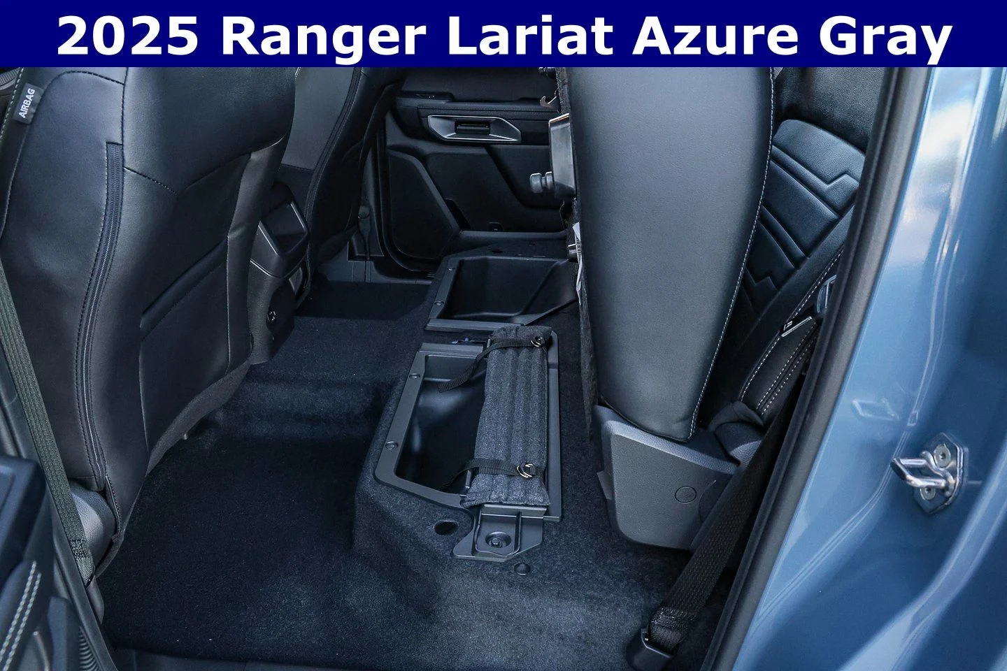 New 2025 Azure Gray Metallic Tri-coat Ford LARIAT® image 34