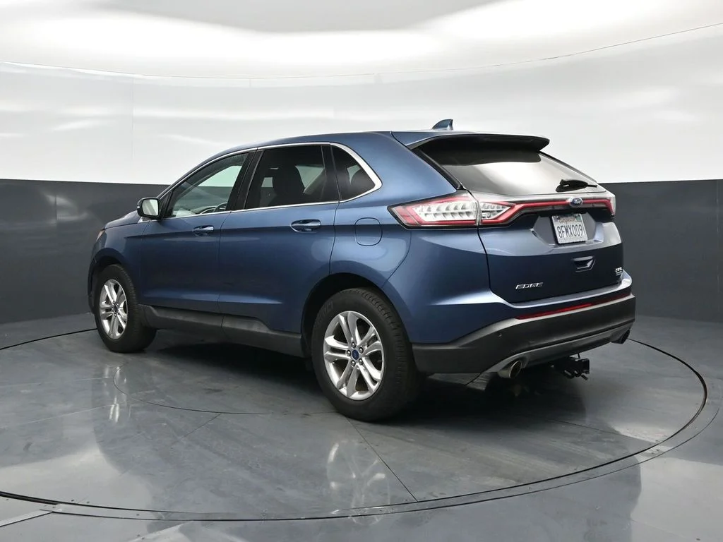 Certified Used 2018 Blue Ford SEL image 7