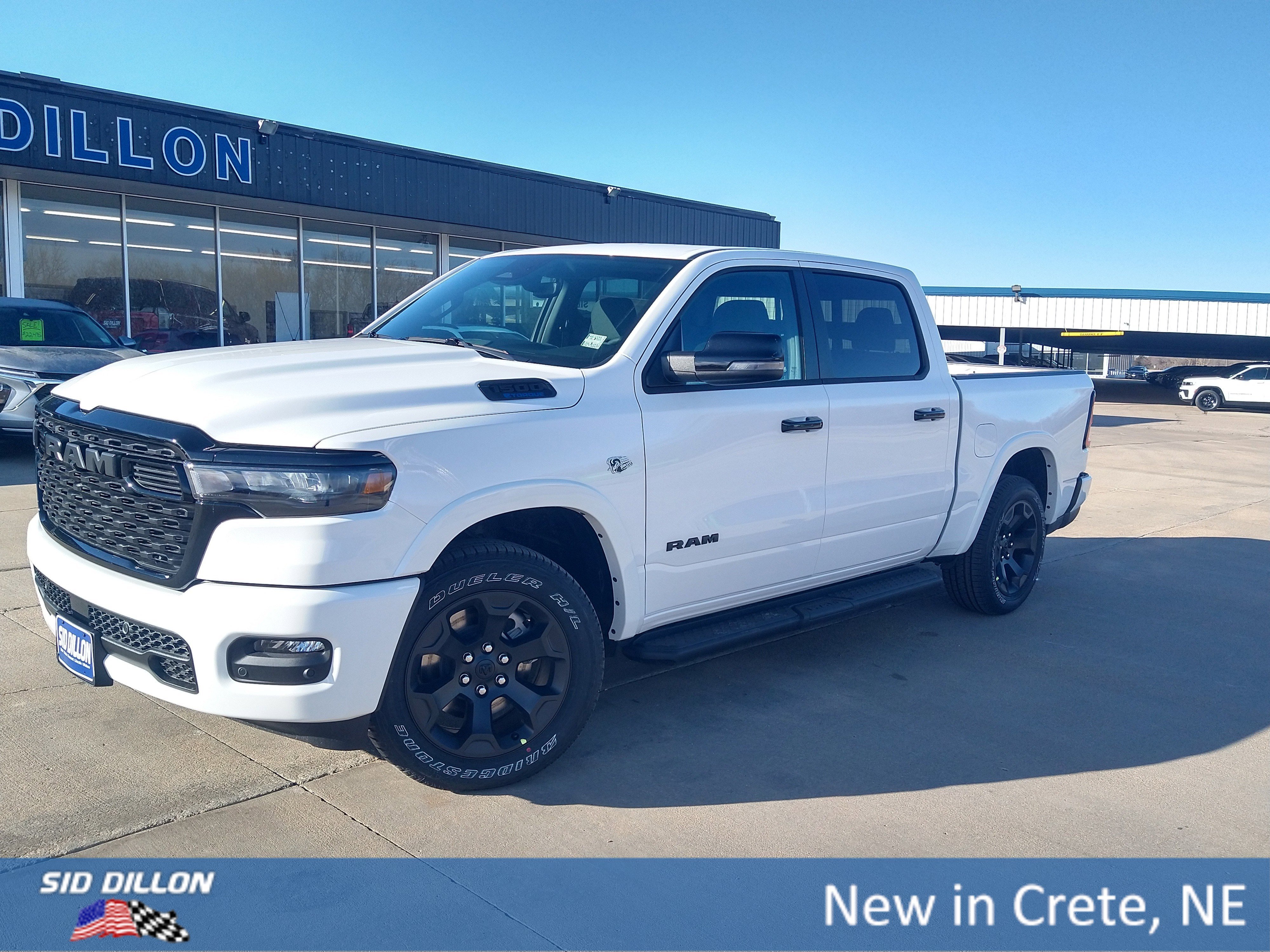 New 2026 Bright White Clearcoat RAM Big Horn image 1