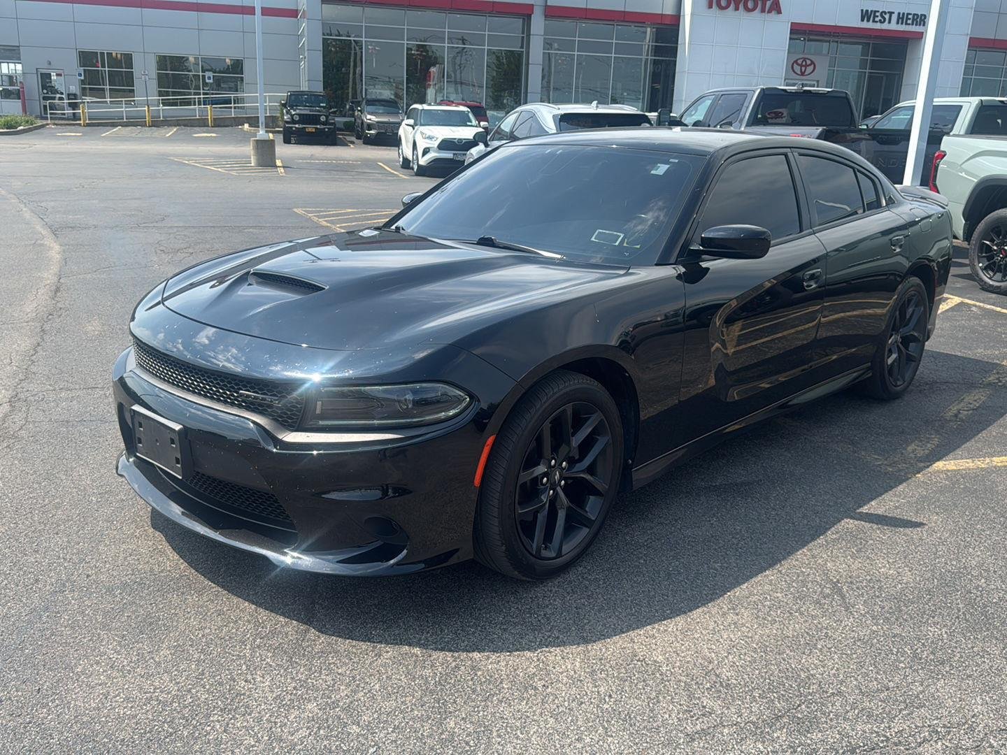 Used 2022 Pitch Black Clearcoat Dodge GT image 3