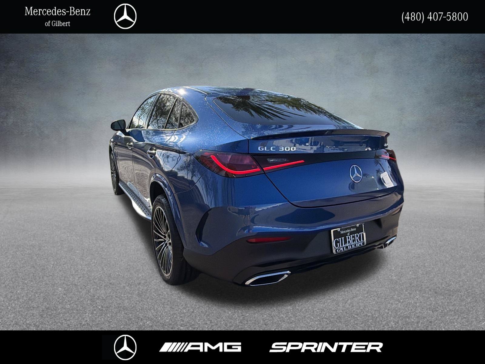 New 2027 Starling Blue Metallic Mercedes-Benz GLC 300 Coupe image 4