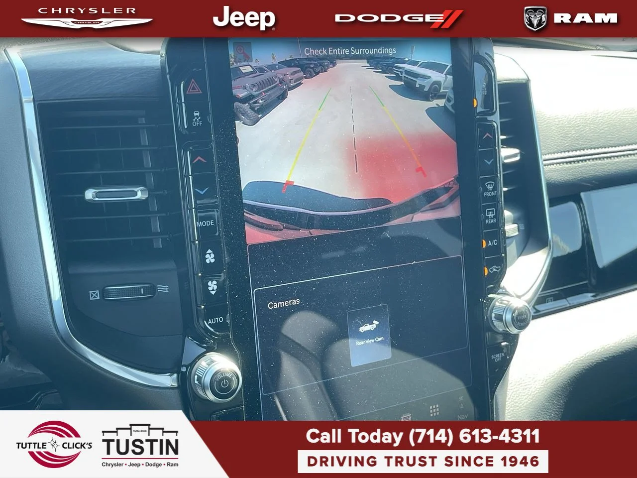 New 2026 Bright White Clear-Coat Exterior Paint RAM Laramie image 31