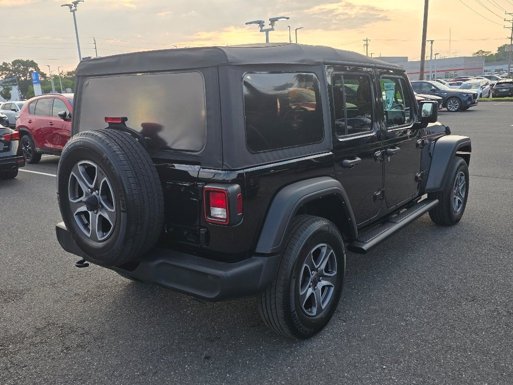 Used 2023 Black Clear Coat Jeep Sport S image 16