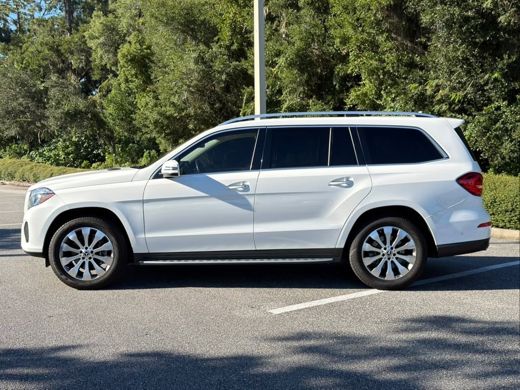 Used 2019 White Mercedes-Benz GLS 450 image 2
