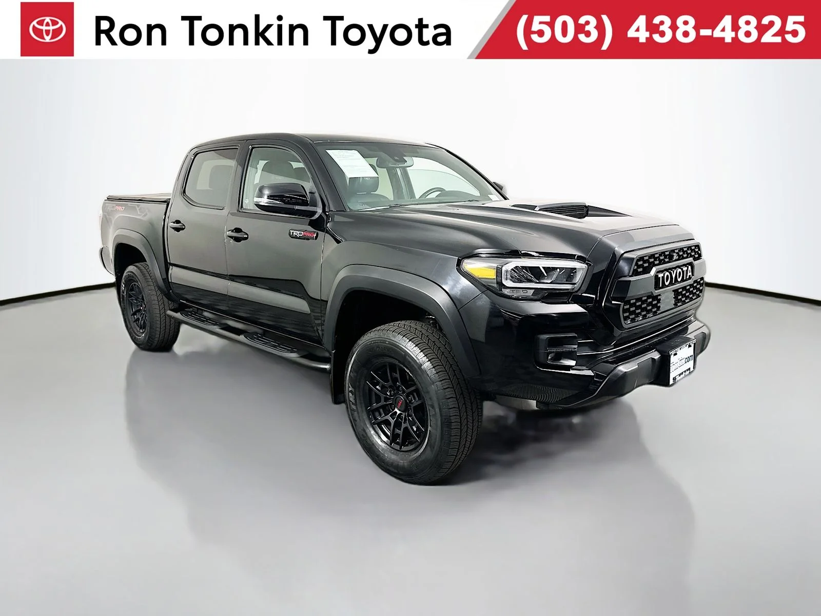 Certified Used 2021 Black Toyota TRD Pro image 1
