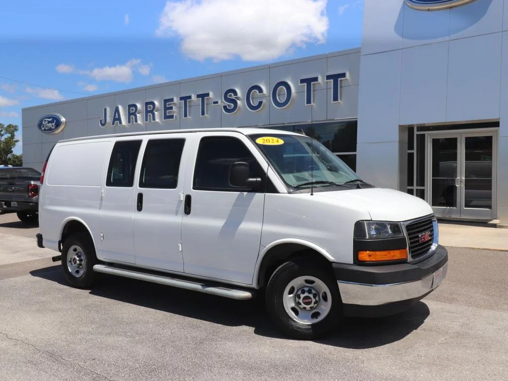 Certified Used 2024 White GMC Work Van image 2