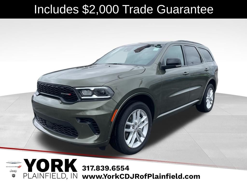 Green Machine Exterior Paint 2026 Dodge Durango GT Plus AWD SUV / Crossover All-Wheel Drive