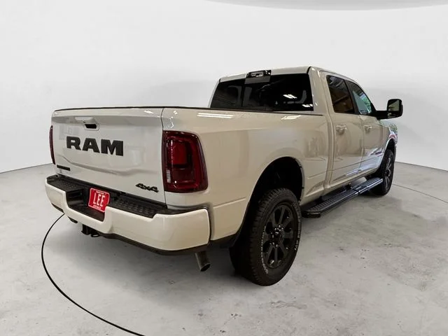 New 2026 Bright White Ram LARAMIE CREW CAB 4X4 6