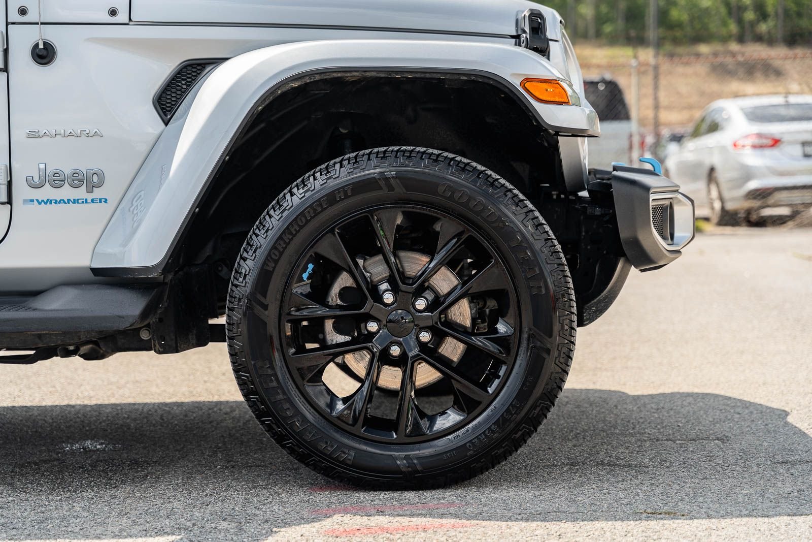 Certified Used 2023 Silver Jeep Sahara 4xe image 9