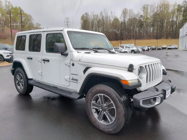 Used 2023 White Jeep Sahara image 10