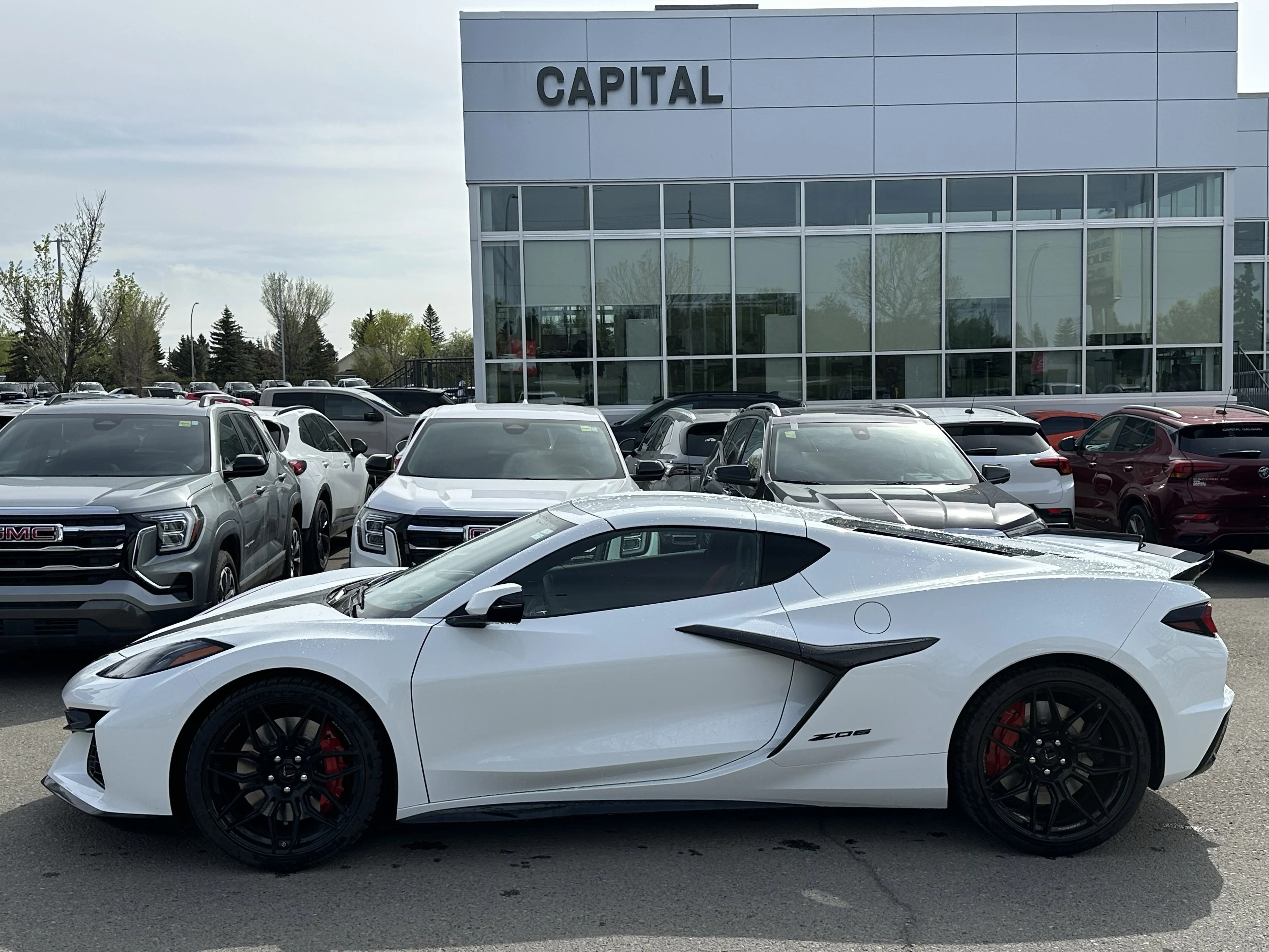 New 2026 Arctic White Chevrolet 1LZ Z06 image 3