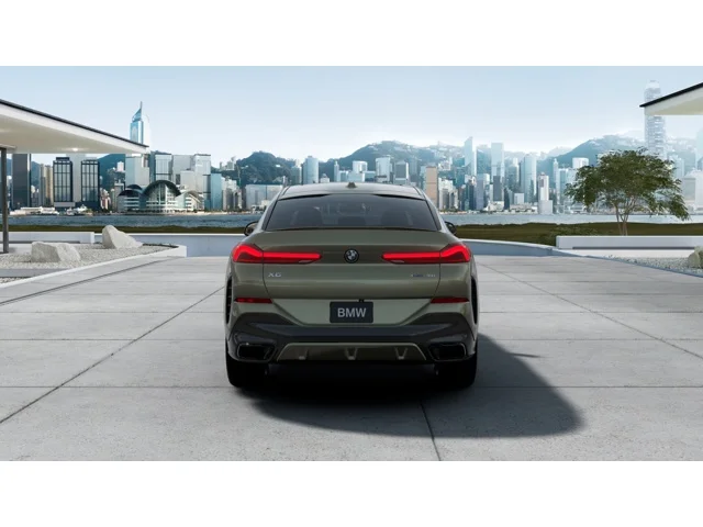 New 2027 Manhattan Green Metallic BMW X6 40i image 5