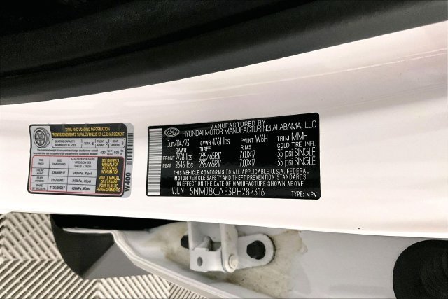 Used 2023 Serenity White Pearl Hyundai SEL image 40