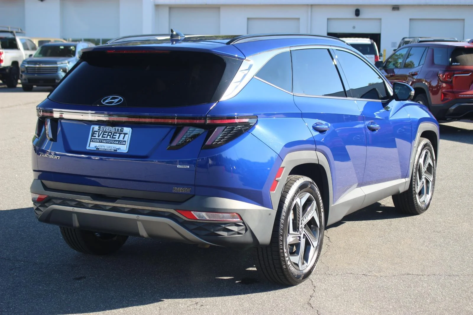 Used 2022 Blue Hyundai Limited image 7