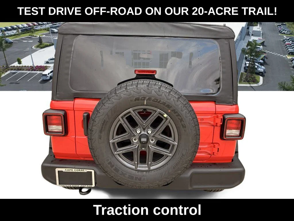 New 2026 Firecracker Red Clear-Coat Exterior Paint Jeep Sport image 5