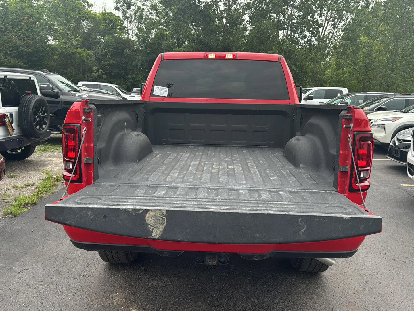 Used 2026 Flame Red Clearcoat Ram Big Horn image 12
