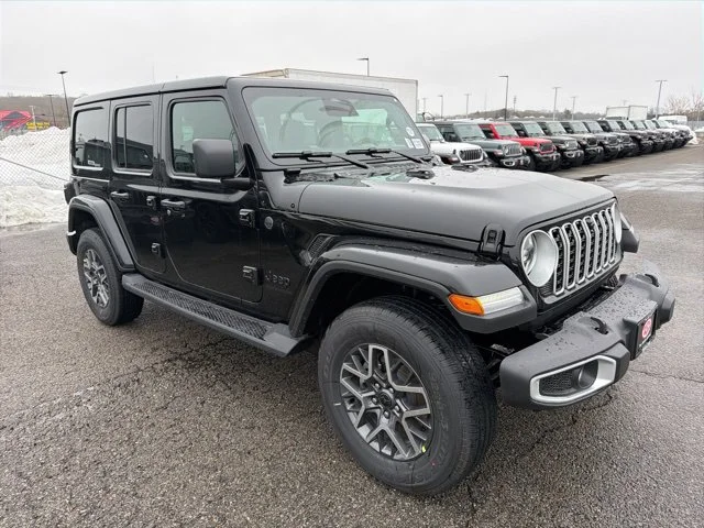 New 2026 Black Jeep Sahara image 1