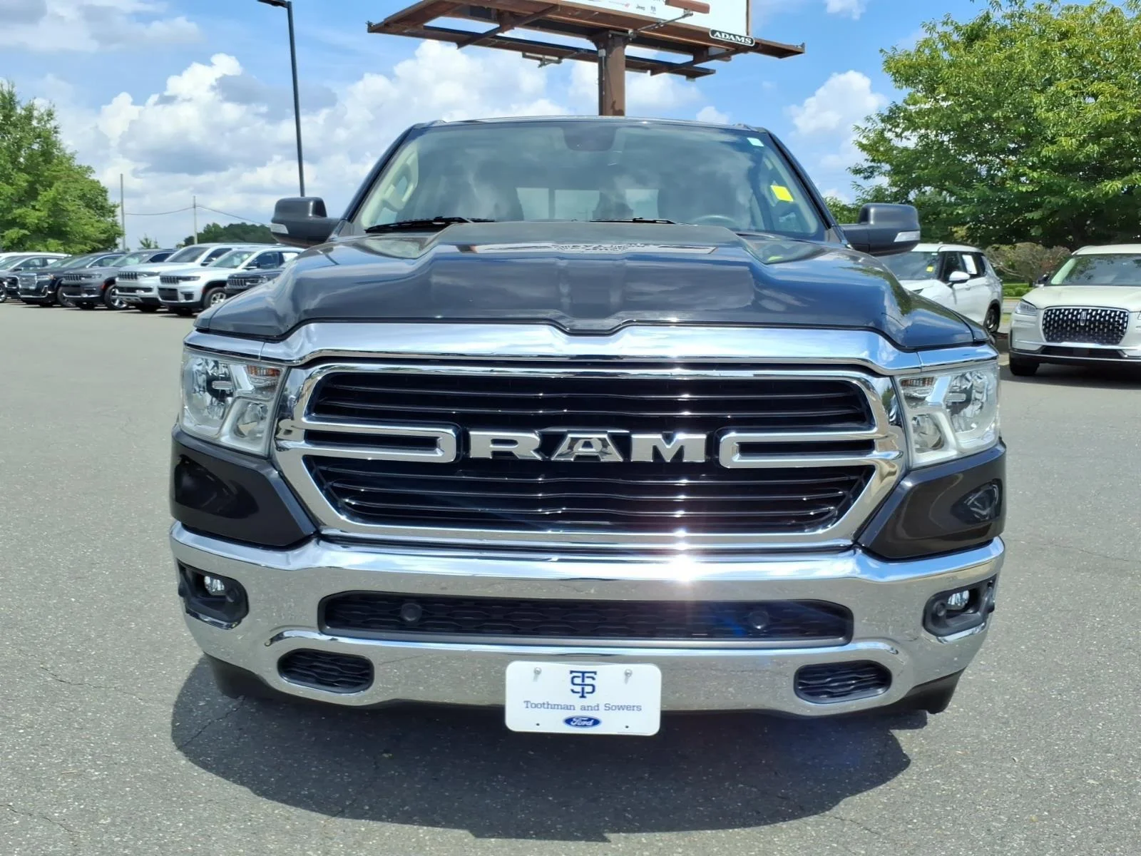 Used 2020 Diamond Black Crystal Pearlcoat Ram Big Horn image 13