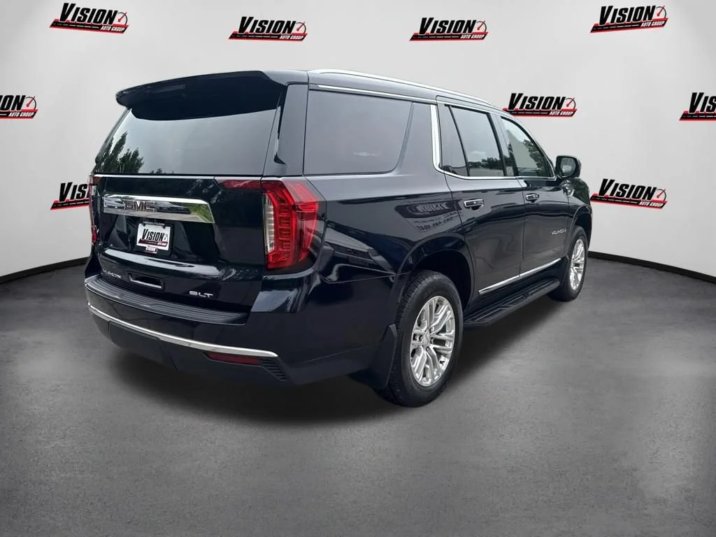 Used 2023 Midnight Blue Metallic GMC SLT image 5