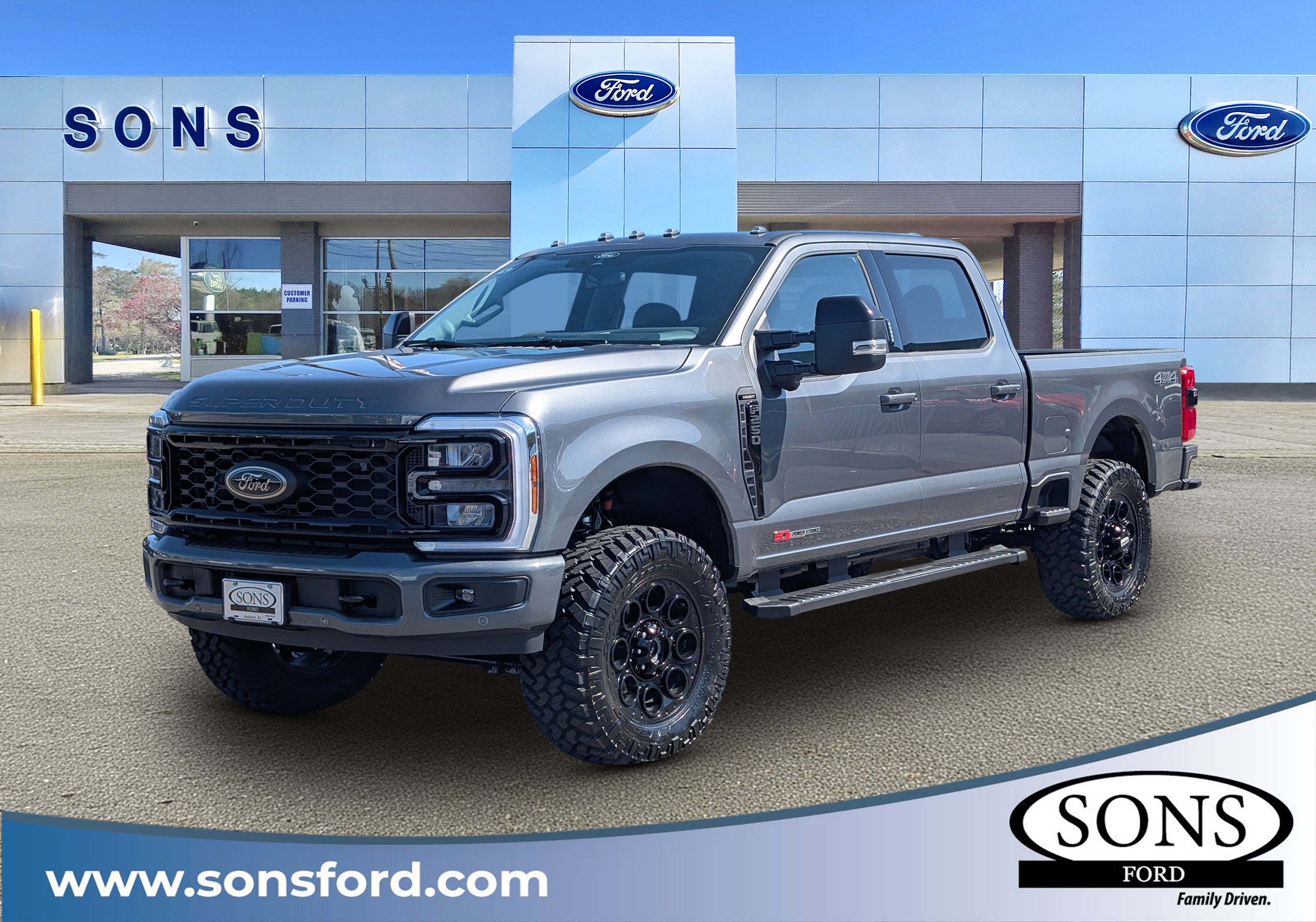 New 2026 CARBONIZED GRAY FORD Lariat image 1