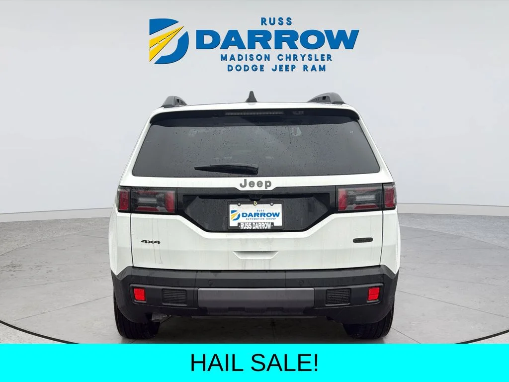 New 2026 Bright White Clear-Coat Exterior Paint Jeep Overland image 4