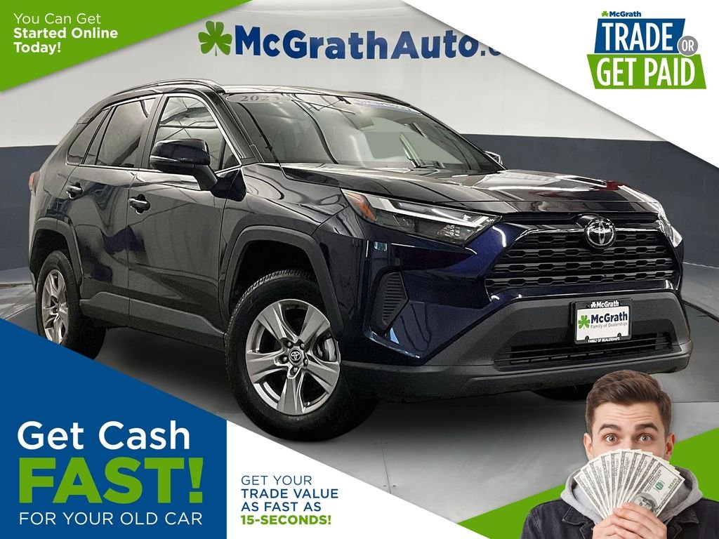 Used 2023 Blue Toyota XLE image 1