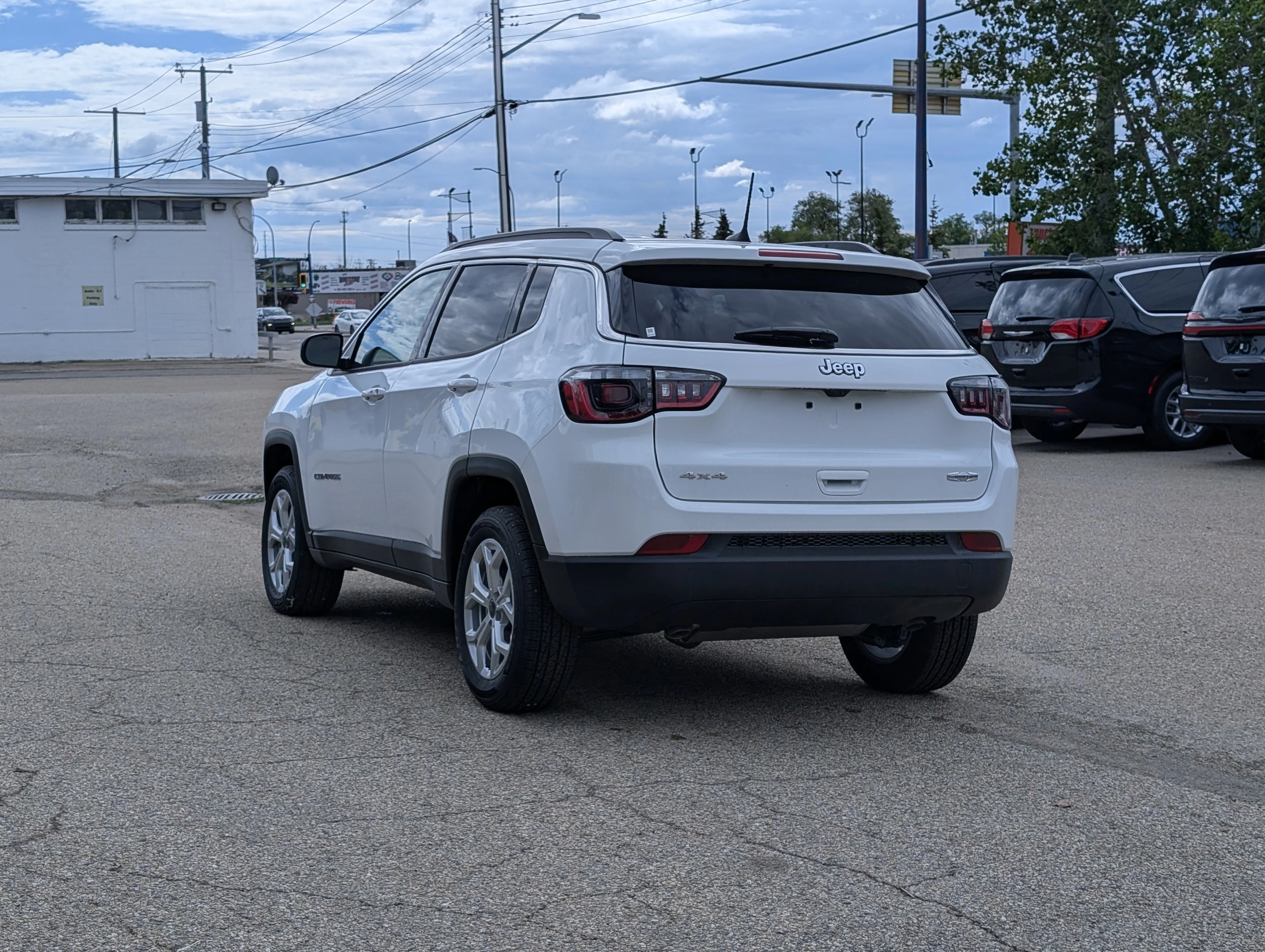 New 2026 Bright White Jeep North image 4