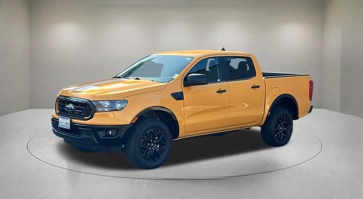 Used 2022 Orange Ford XLT image 2