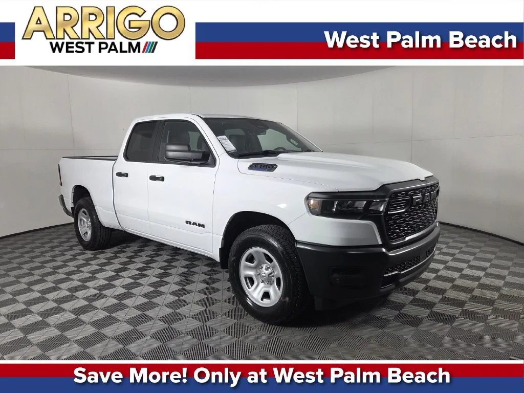 New 2027 Bright White Clear-Coat Exterior Paint RAM Tradesman image 1