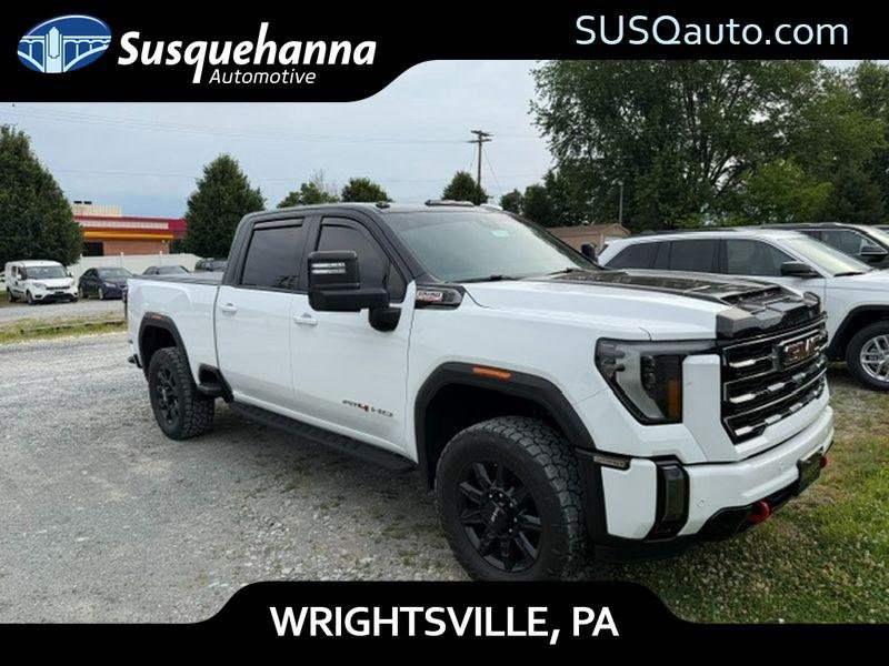 Used 2024 Summit White GMC AT4 image 1