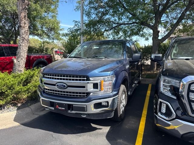 Used 2018 Blue Ford XLT image 2