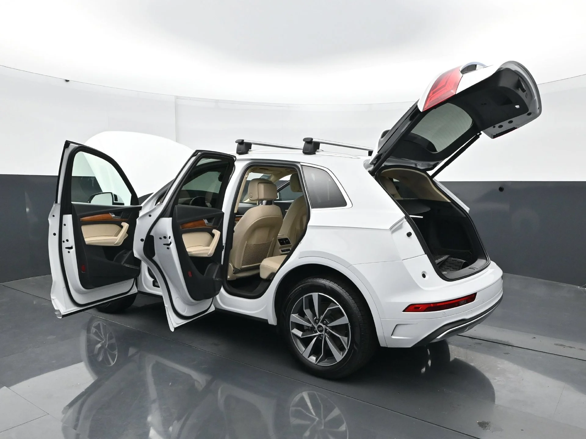 Used 2021 Glacier White Metallic Audi 45 Premium Plus image 31