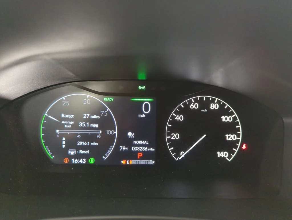 Certified Used 2025 Canyon River Blue Metallic Honda HYBRID 2WD SPORT-L image 13