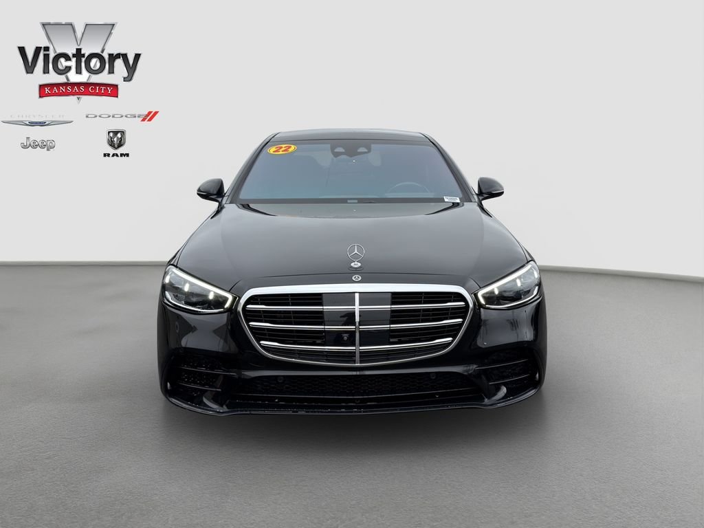 Used 2022 Mercedes-Benz S-Class S 580 with VIN W1K6G7GB1NA166945 for sale in Kansas City