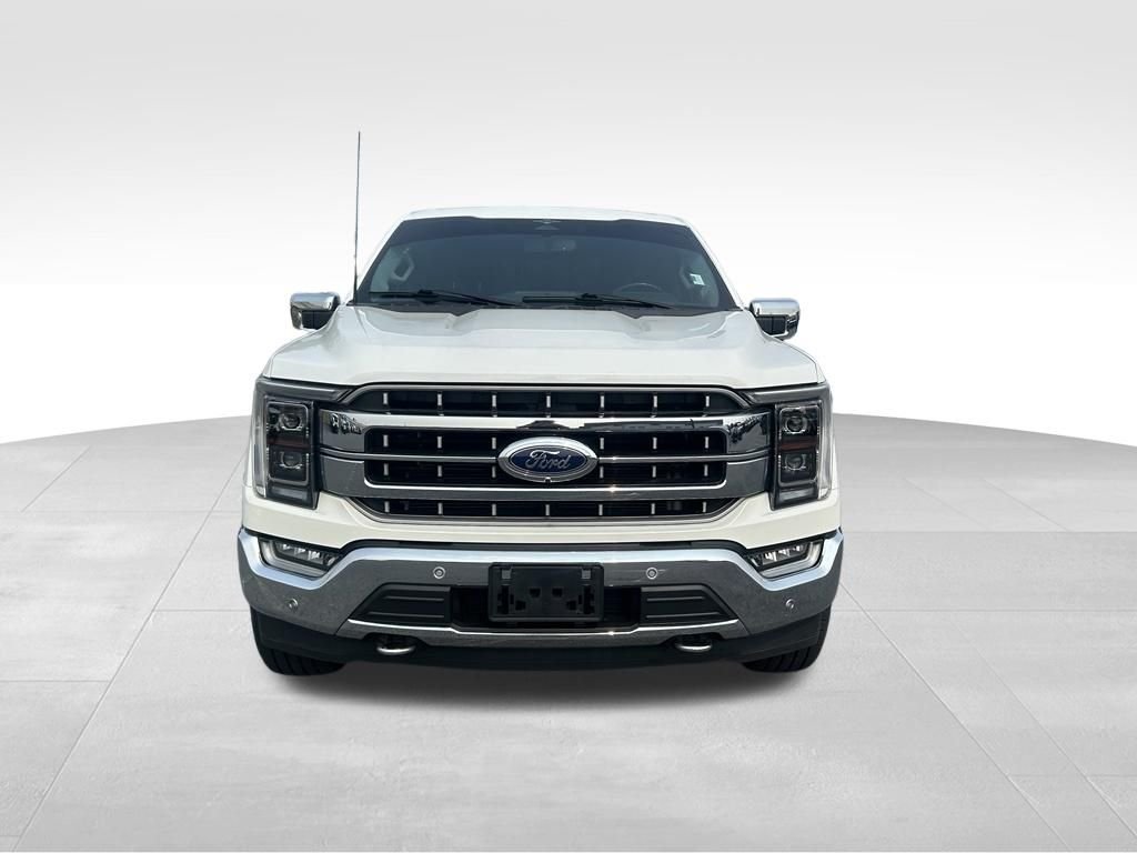 Certified Used 2023 White Metallic Ford Lariat image 9