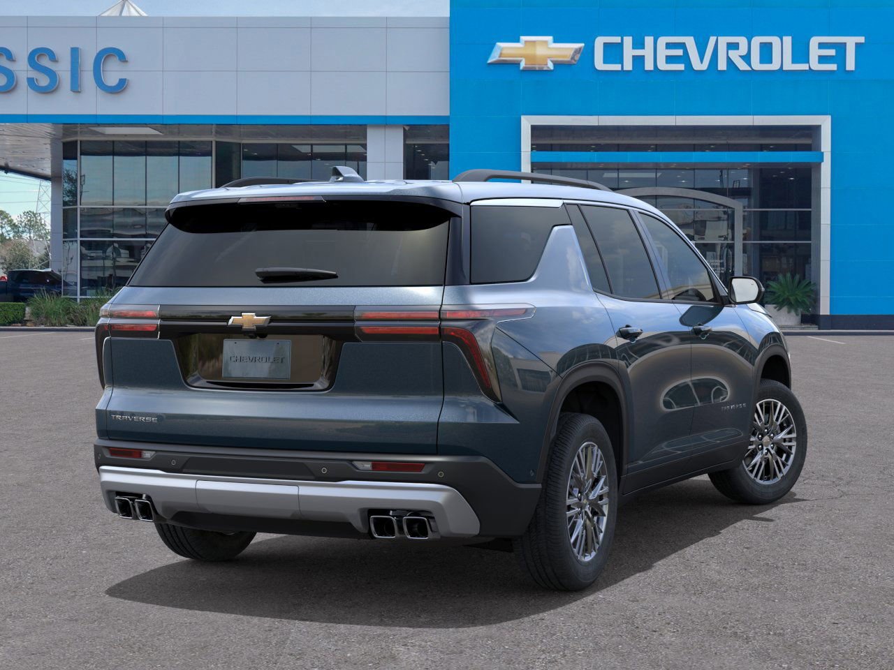 2026 Chevrolet Traverse LT Blue at Classic Elite Chevrolet Sugar Land
