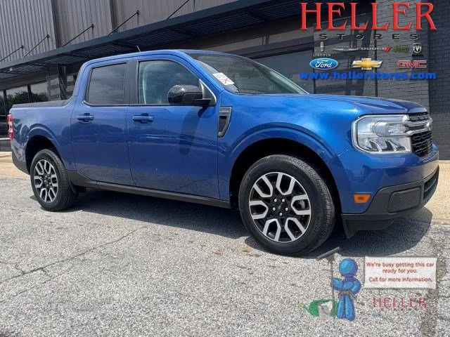Used 2024 Blue Metallic Ford Lariat image 1